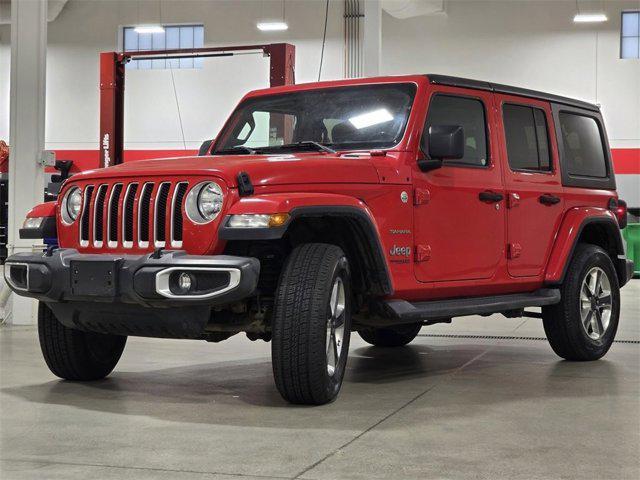 used 2020 Jeep Wrangler Unlimited car, priced at $27,582