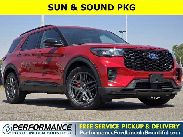 new 2025 Ford Explorer car, priced at $57,316