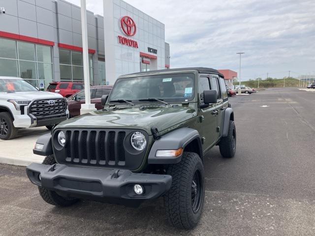 used 2021 Jeep Wrangler Unlimited car, priced at $34,095