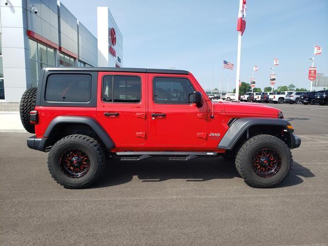 used 2019 Jeep Wrangler Unlimited car, priced at $31,986