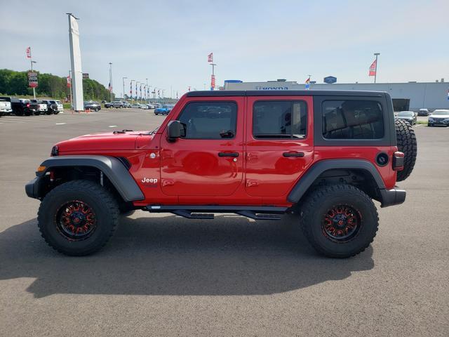 used 2019 Jeep Wrangler Unlimited car, priced at $31,986