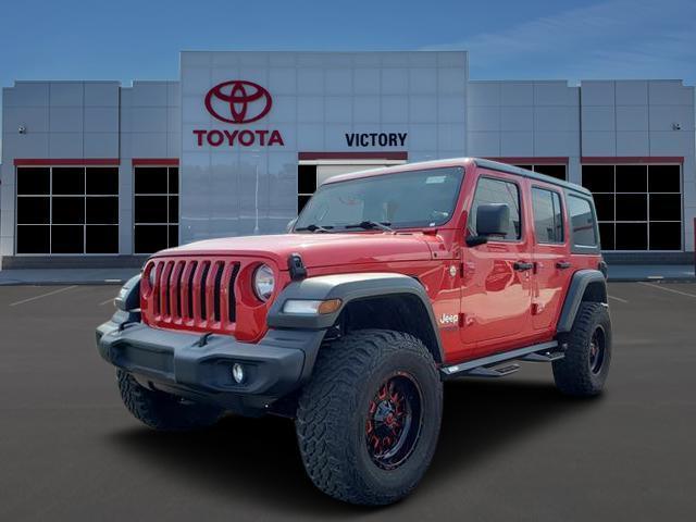 used 2019 Jeep Wrangler Unlimited car, priced at $30,986