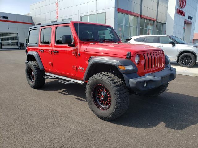 used 2019 Jeep Wrangler Unlimited car, priced at $30,986