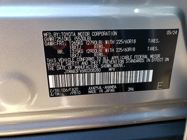 used 2024 Toyota RAV4 Prime car, priced at $39,307