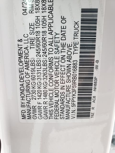 used 2024 Honda Ridgeline car, priced at $34,488