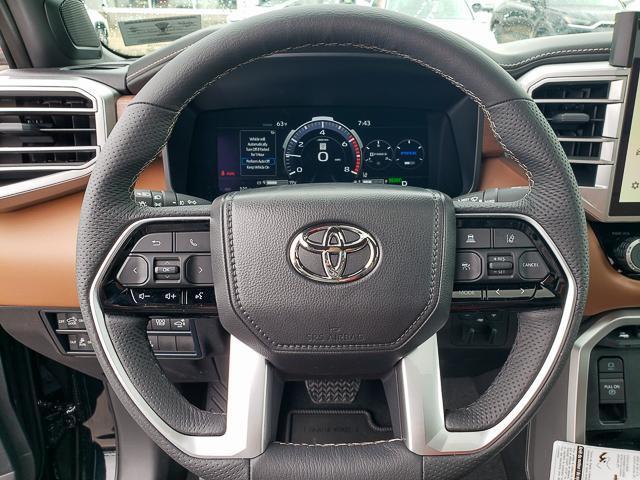 new 2025 Toyota Tundra Hybrid car, priced at $78,878