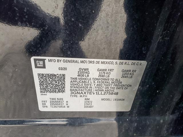 used 2020 Chevrolet Equinox car, priced at $16,478