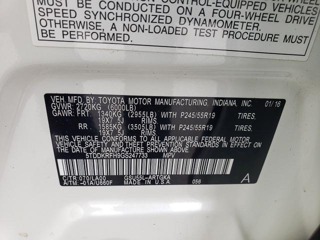 used 2016 Toyota Highlander car, priced at $24,315