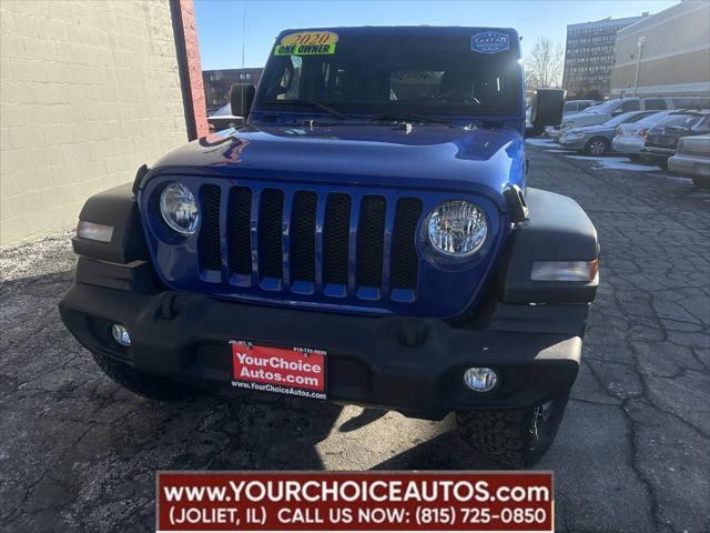 used 2020 Jeep Wrangler Unlimited car, priced at $26,977