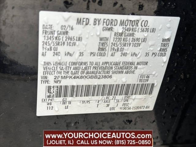 used 2016 Ford Edge car, priced at $9,977