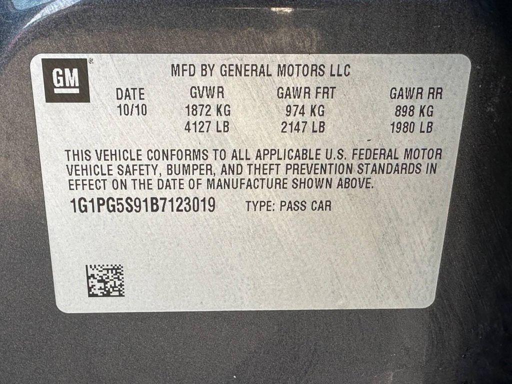 used 2011 Chevrolet Cruze car, priced at $4,777