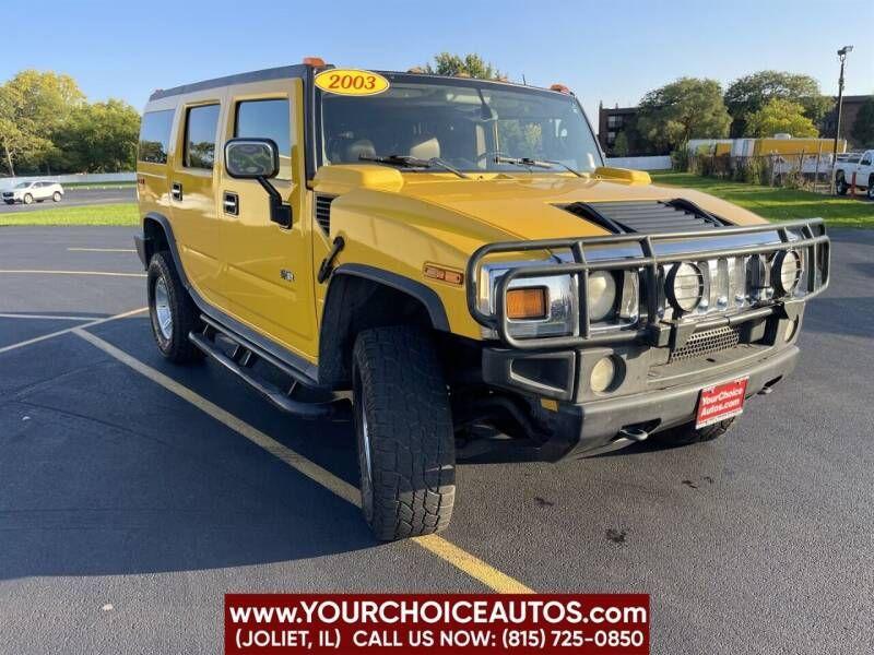 used 2003 Hummer H2 car, priced at $11,977