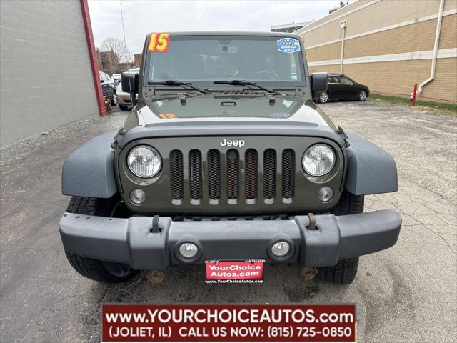 used 2015 Jeep Wrangler Unlimited car, priced at $16,777