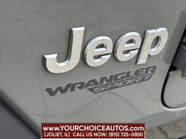 used 2018 Jeep Wrangler car, priced at $22,977