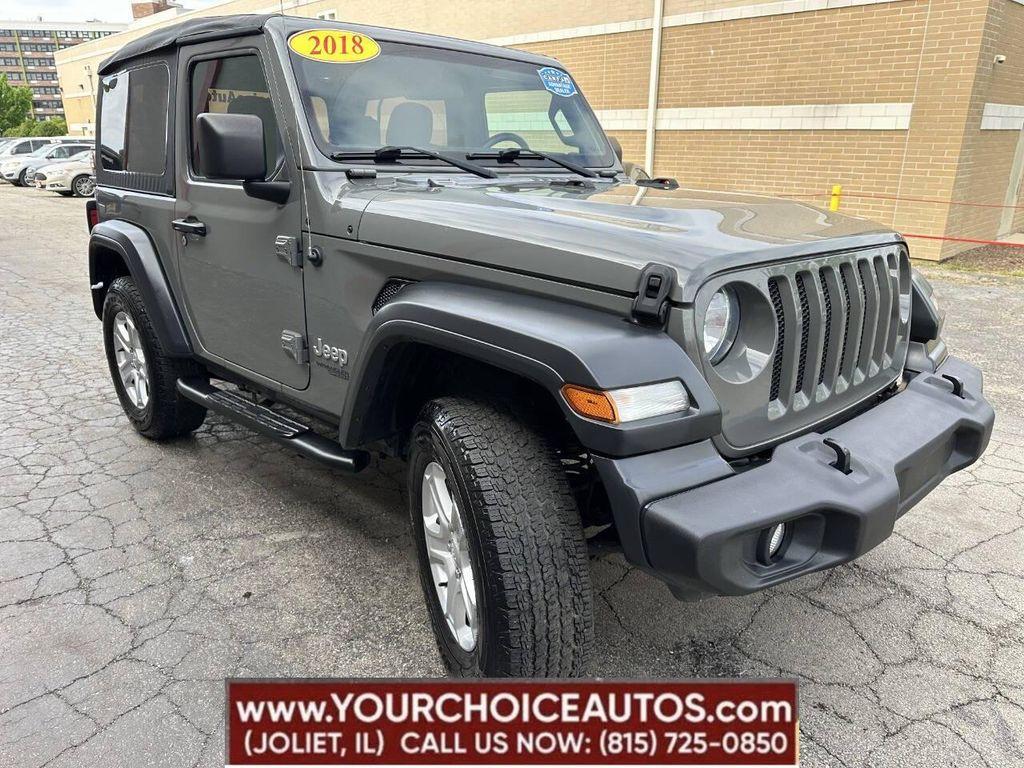 used 2018 Jeep Wrangler car, priced at $21,977