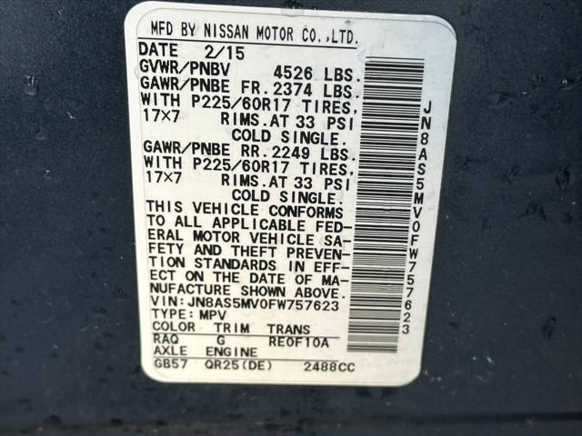 used 2015 Nissan Rogue Select car, priced at $6,977