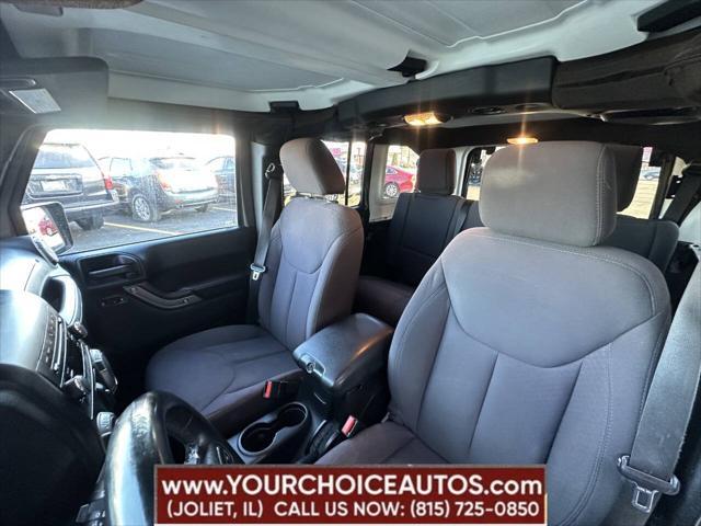 used 2014 Jeep Wrangler Unlimited car, priced at $13,977