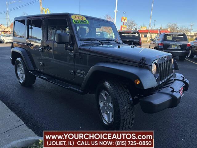 used 2014 Jeep Wrangler Unlimited car, priced at $13,977