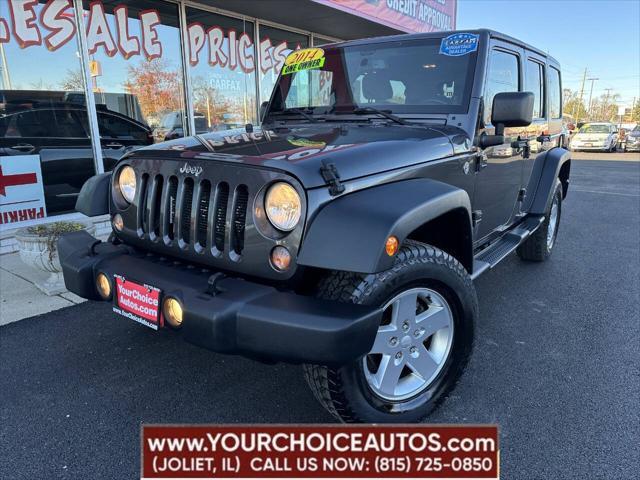 used 2014 Jeep Wrangler Unlimited car, priced at $13,977