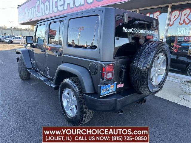 used 2014 Jeep Wrangler Unlimited car, priced at $13,977