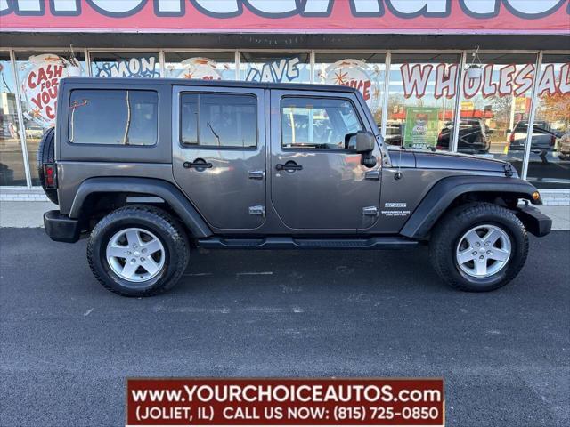 used 2014 Jeep Wrangler Unlimited car, priced at $13,977