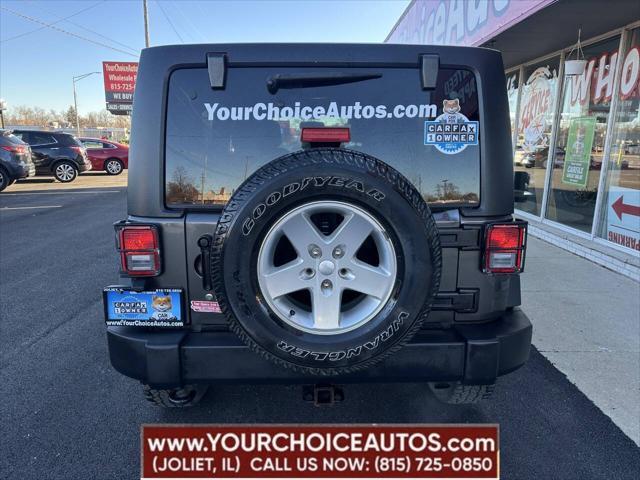 used 2014 Jeep Wrangler Unlimited car, priced at $13,977