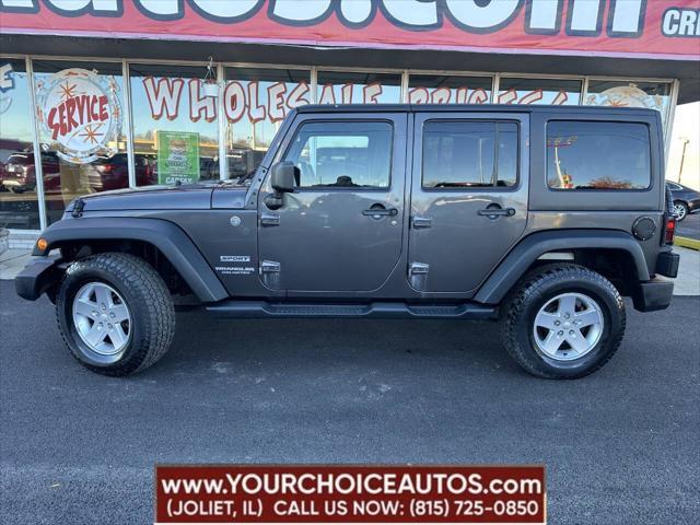 used 2014 Jeep Wrangler Unlimited car, priced at $13,977