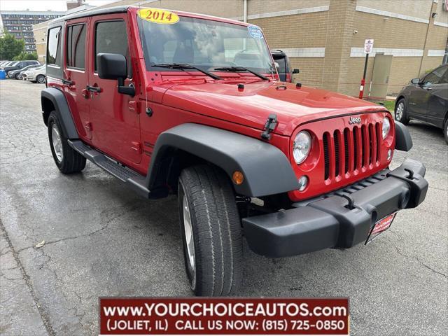 used 2014 Jeep Wrangler Unlimited car, priced at $16,999