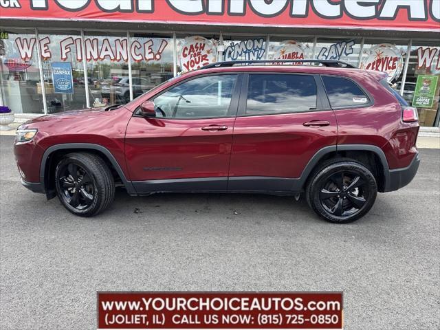 used 2021 Jeep Cherokee car, priced at $21,977