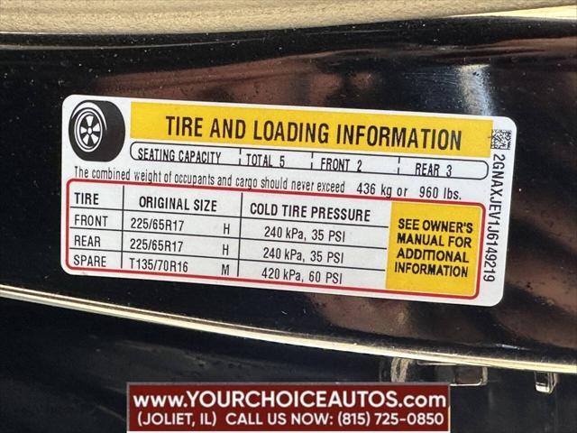 used 2018 Chevrolet Equinox car, priced at $10,977