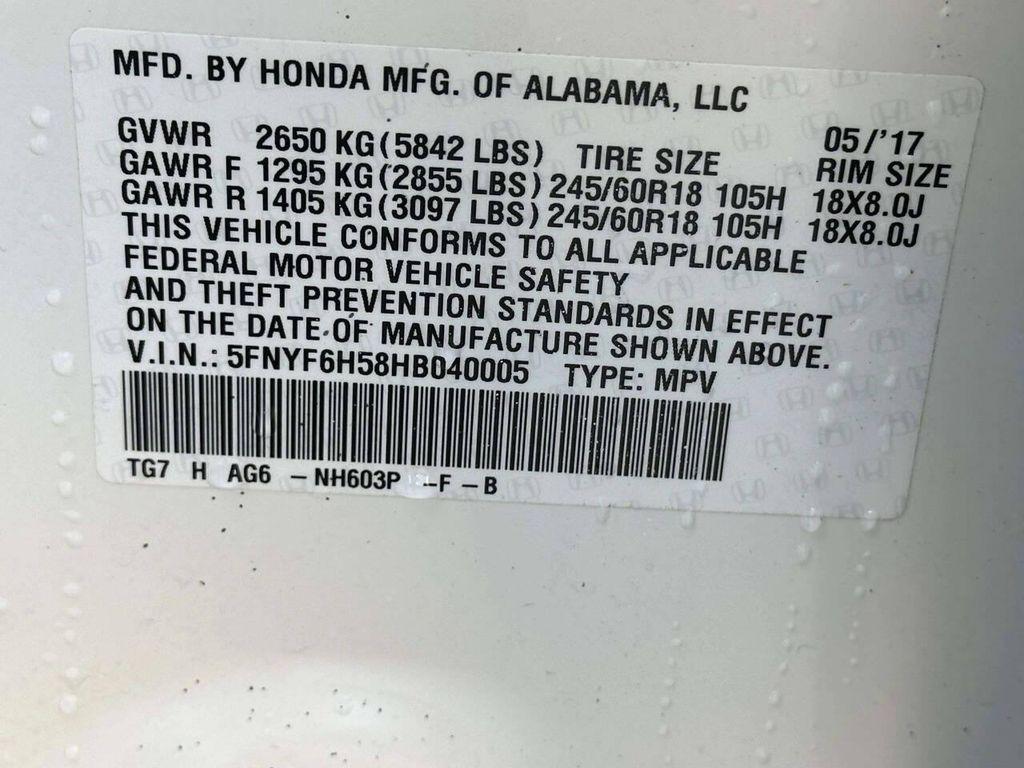 used 2017 Honda Pilot car, priced at $17,477