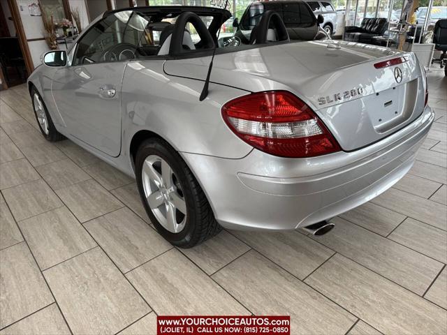 used 2007 Mercedes-Benz SLK-Class car, priced at $13,977