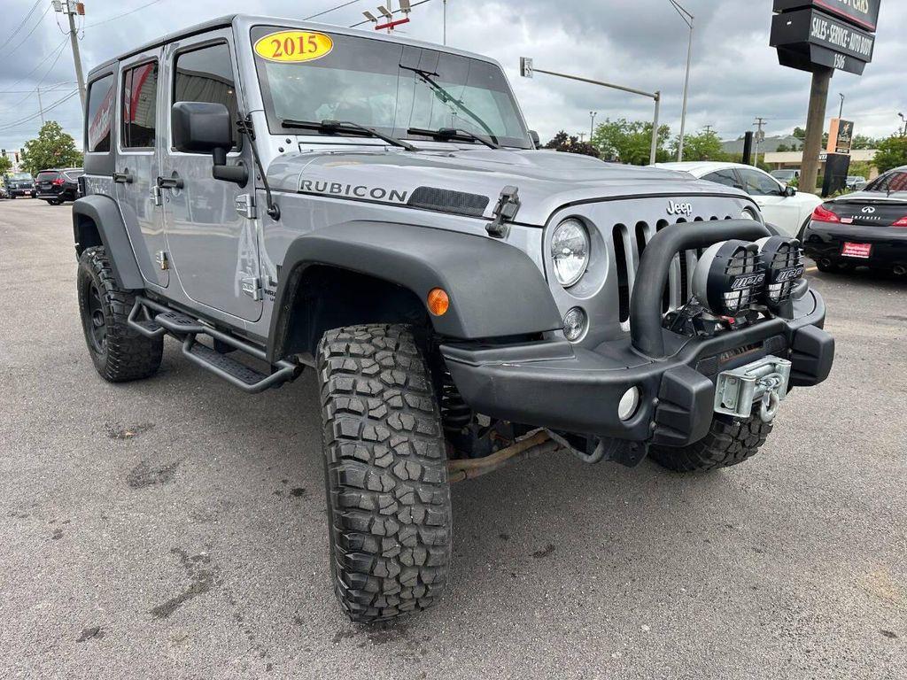used 2015 Jeep Wrangler Unlimited car, priced at $24,977