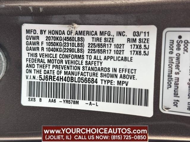 used 2011 Honda CR-V car, priced at $9,977