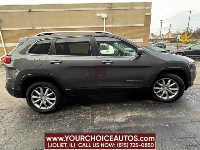 used 2018 Jeep Cherokee car, priced at $14,977