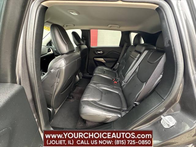 used 2018 Jeep Cherokee car, priced at $14,977