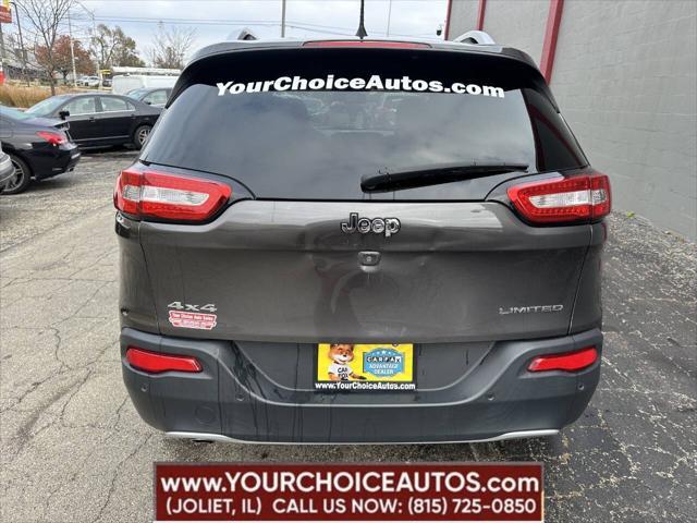 used 2018 Jeep Cherokee car, priced at $14,977