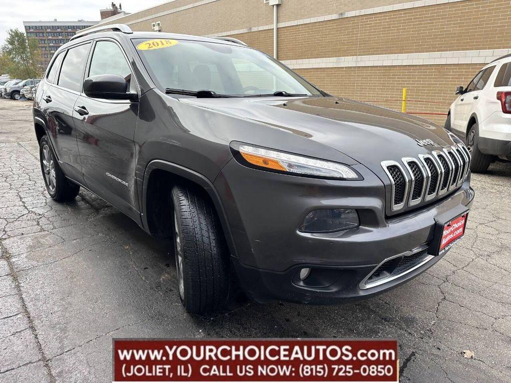 used 2018 Jeep Cherokee car, priced at $11,977