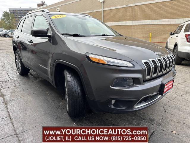 used 2018 Jeep Cherokee car, priced at $14,977