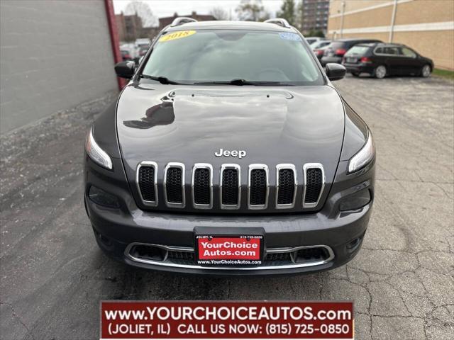 used 2018 Jeep Cherokee car, priced at $14,977