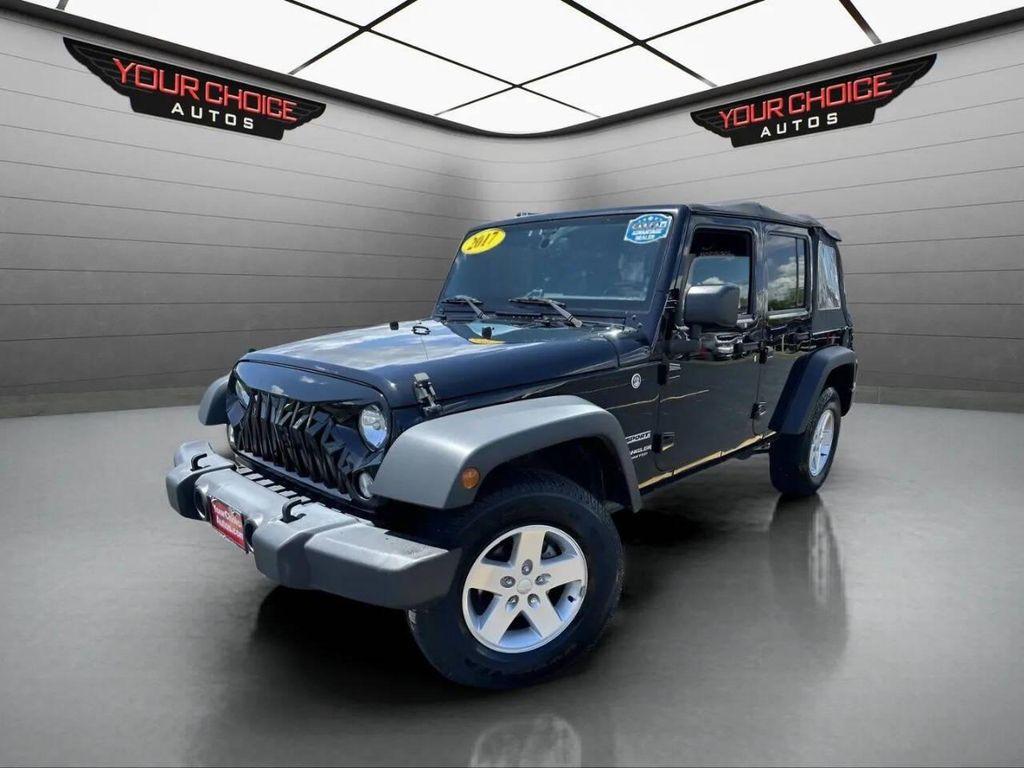 used 2017 Jeep Wrangler Unlimited car, priced at $11,977