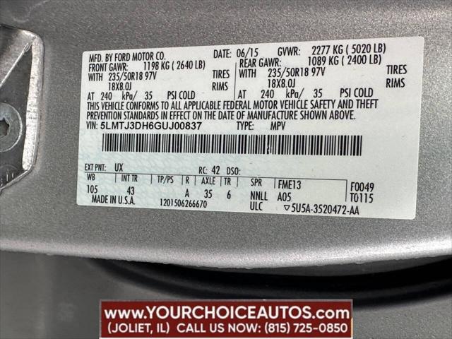 used 2016 Lincoln MKC car, priced at $15,777