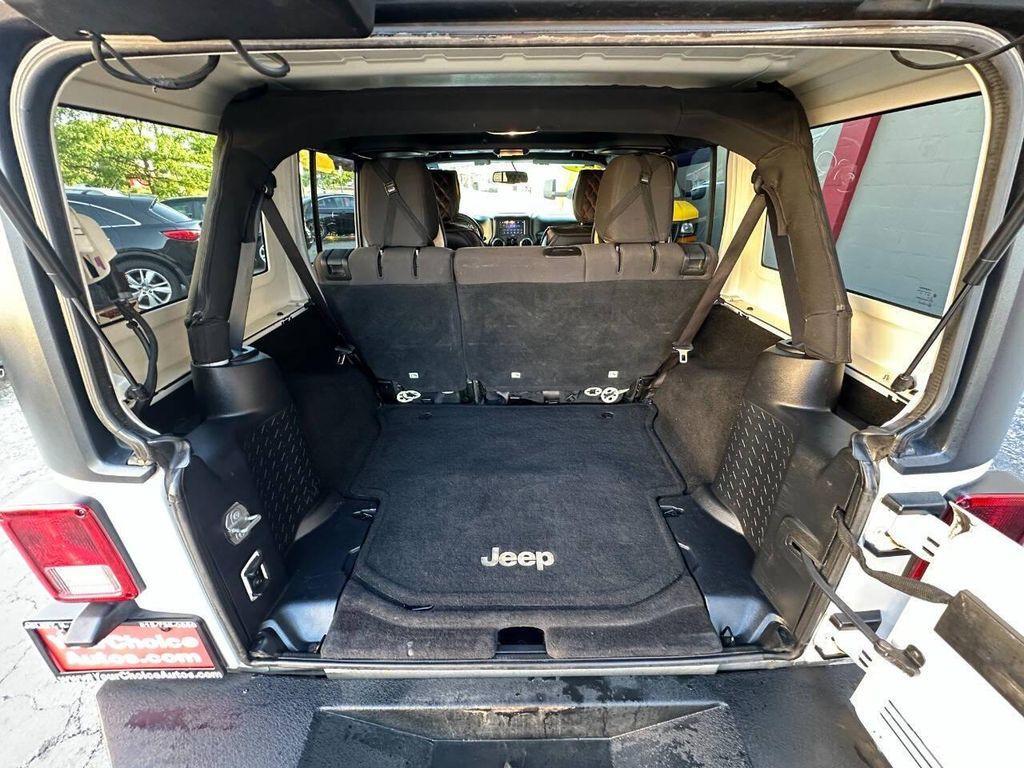 used 2017 Jeep Wrangler Unlimited car, priced at $17,477