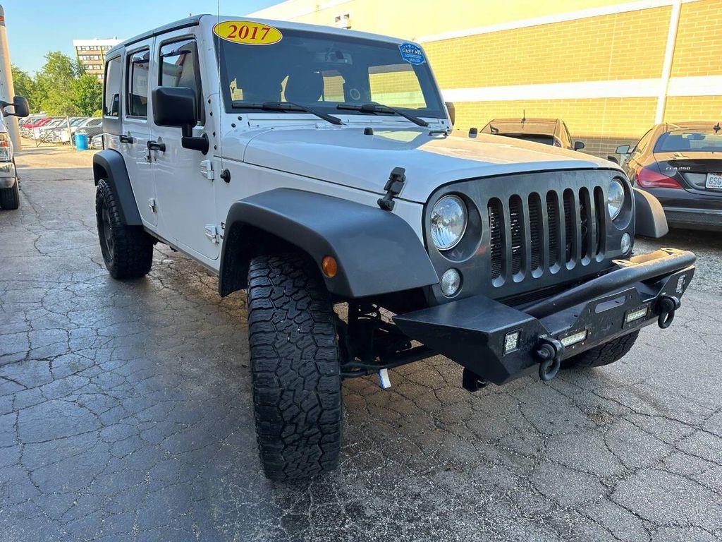 used 2017 Jeep Wrangler Unlimited car, priced at $17,477