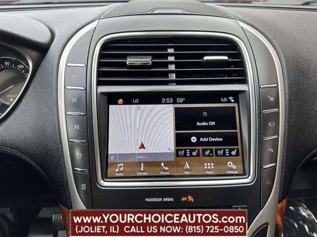 used 2017 Lincoln MKX car, priced at $17,477