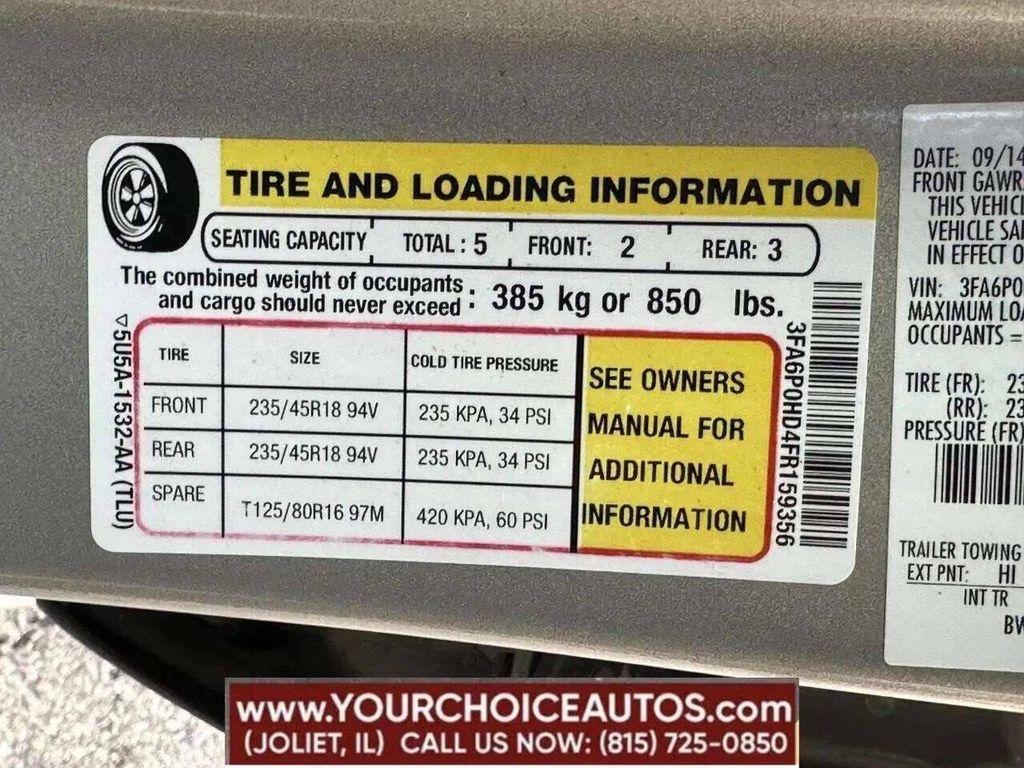 used 2015 Ford Fusion car, priced at $6,977