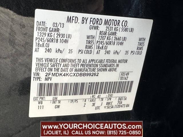 used 2013 Ford Edge car, priced at $7,377