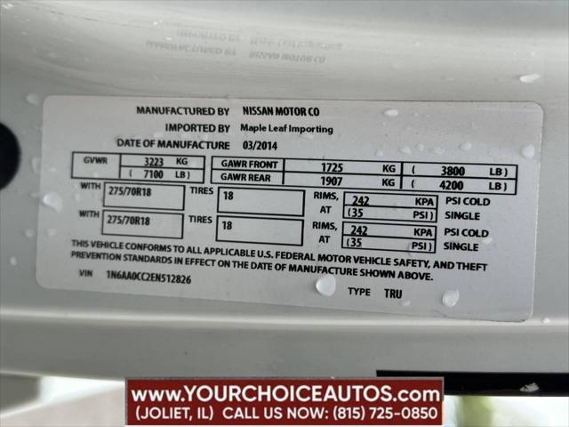 used 2014 Nissan Titan car, priced at $14,977