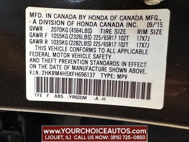 used 2015 Honda CR-V car, priced at $10,977