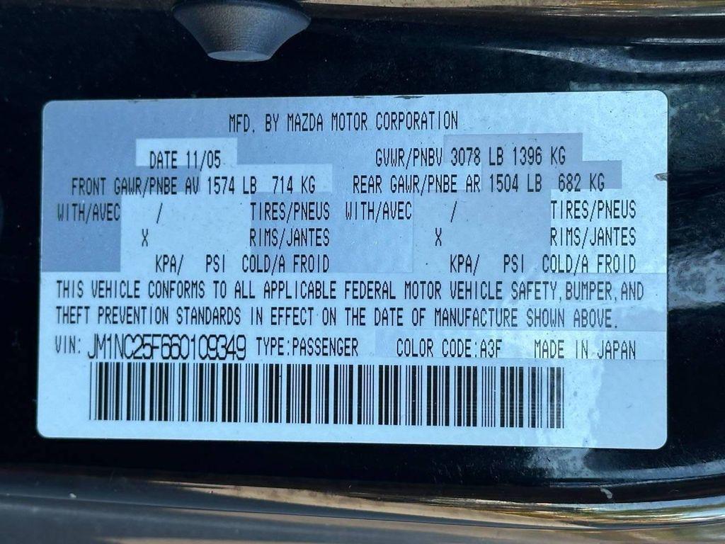 used 2006 Mazda MX-5 Miata car, priced at $11,977